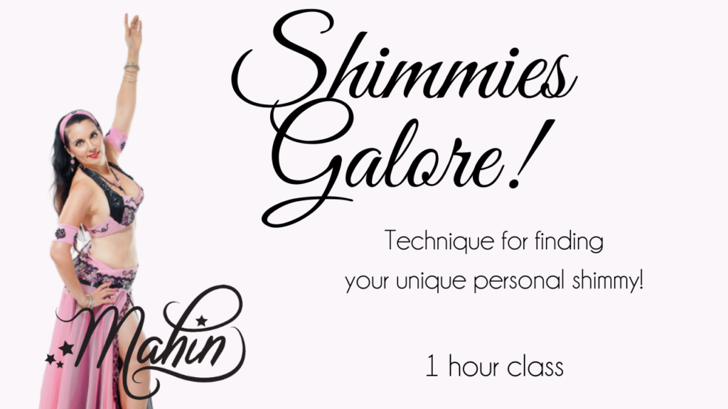Shimmies Galore! 1 Hour Class