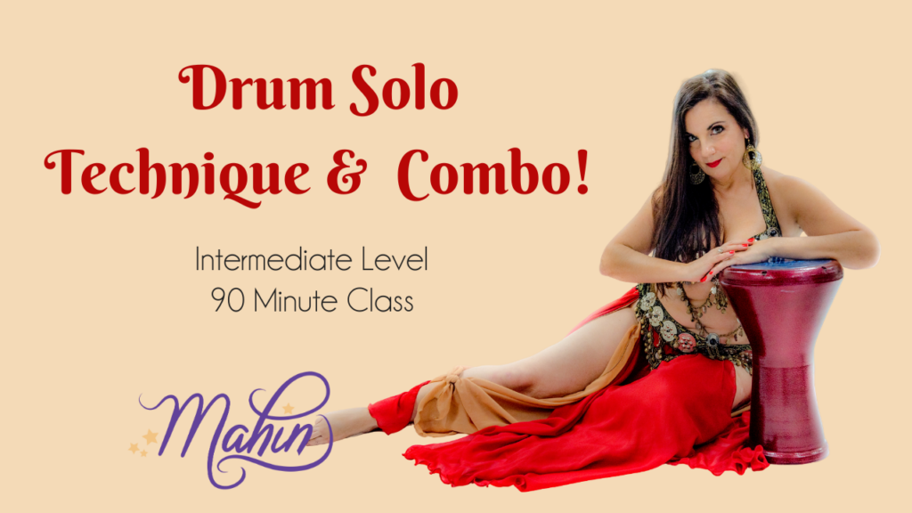 Drum Solo Technique & Combo - Intermediate Level 90 Minute Class