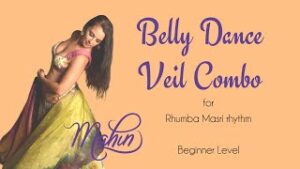 Belly Dance Veil Combo