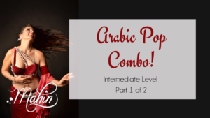 Belly Dance Arabic Pop Combo - Intermediate Level - Part 1